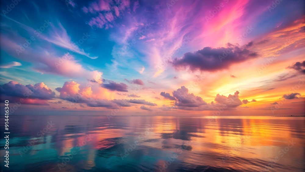 A Symphony of Hues: A Gentle Gradient of Pastel Colors Blending into a Dreamy Sunset generative AI A Symphony of Hues: A Gentle Gradient of Pastel Colors Blending into a Dreamy Sunset generative AI