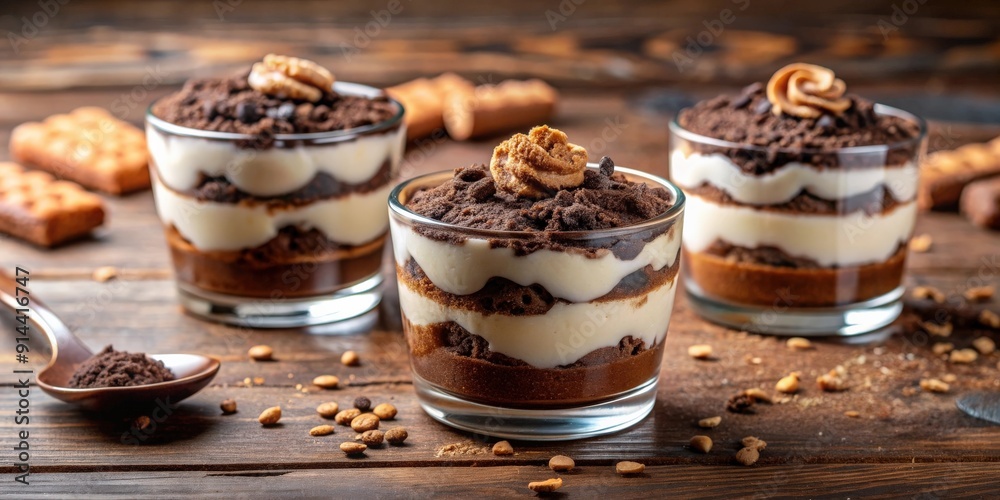 Sweet and chewy no-bake dessert made with chocolate and crushed cookies, treat, snack, homemade, delicious, confectionery, dessert Sweet and chewy no-bake dessert made with chocolate and crushed cookies, treat, snack, homemade, delicious, confectionery, dessert