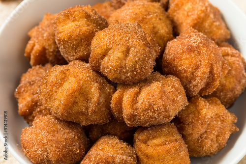 Sweet Homemade Churro Donut Bites