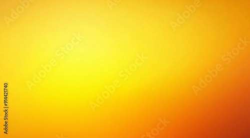 yellow gradient, smooth, warm. abstract minimalist background for design. Color gradient, ombre grain noise wallpaper. Template.