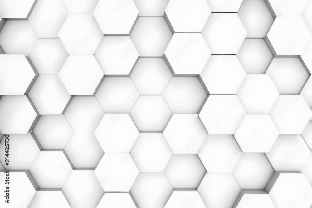 White Hexagonal Background. Luxury White Pattern. 3D Futuristic abstract honeycomb mosaic white background. geometric mesh cell texture. modern futuristic wallpaper.
White Hexagonal Background. Luxury White Pattern. 3D Futuristic abstract honeycomb mosaic white background. geometric mesh cell texture. modern futuristic wallpaper.