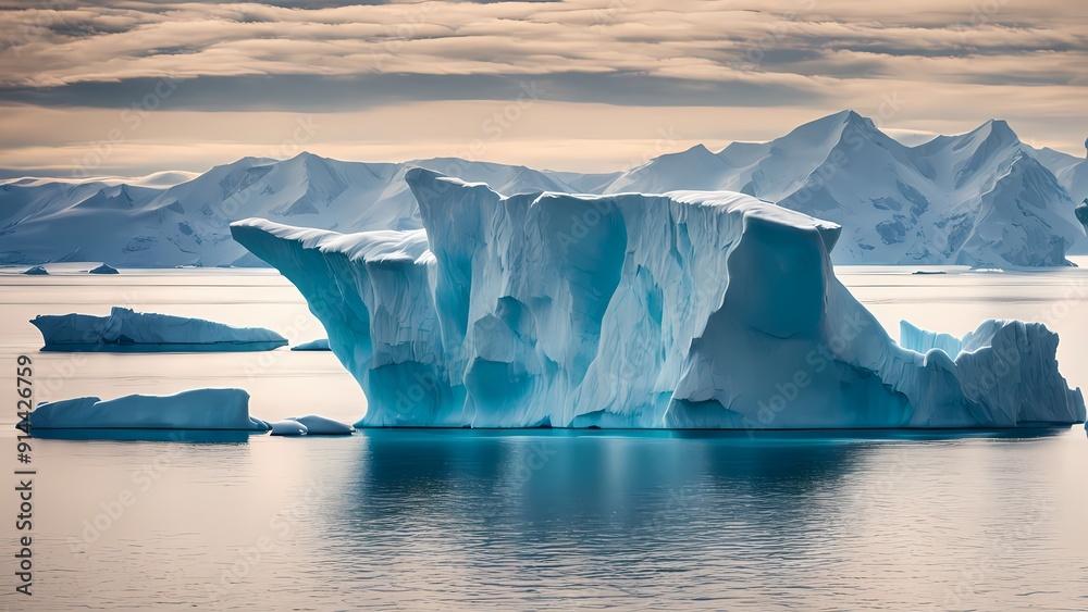 Majestic Icebergs Nature's Frozen Sculptures Majestic Icebergs Nature's Frozen Sculptures