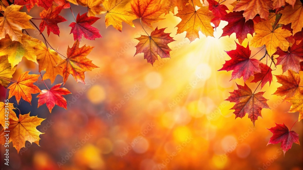 Vibrant fall leaves in an array of red, orange, and yellow hues , autumn, palette, colorful, foliage, seasonal, nature, vibrant Vibrant fall leaves in an array of red, orange, and yellow hues , autumn, palette, colorful, foliage, seasonal, nature, vibrant