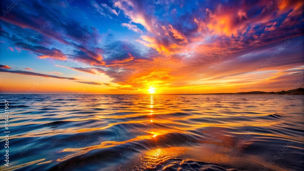 Sun-Kissed Sands: A Coastal Sunset Symphony Generative AI Sun-Kissed Sands: A Coastal Sunset Symphony Generative AI