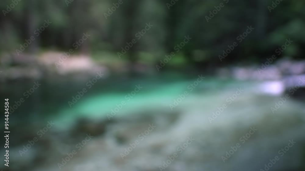 Bokeh - Spectacular landscape on the lake of amola. Bokeh - Spectacular landscape on the lake of amola.
