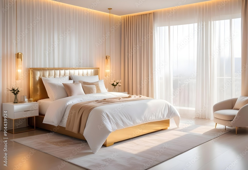 White and gold theme interior modern minimalism photo realism neww Style 3d Paints Doodle Illustration Deep View High Results 4k HD White and gold theme interior modern minimalism photo realism neww Style 3d Paints Doodle Illustration Deep View High Results 4k HD