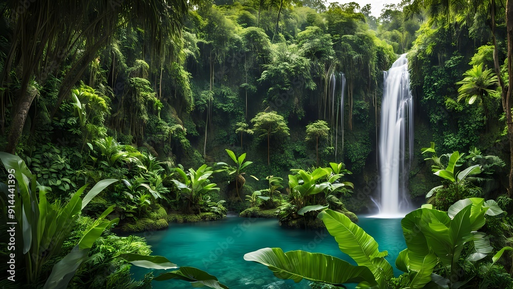 Heavenly Waterfall Forest Charm Heavenly Waterfall Forest Charm