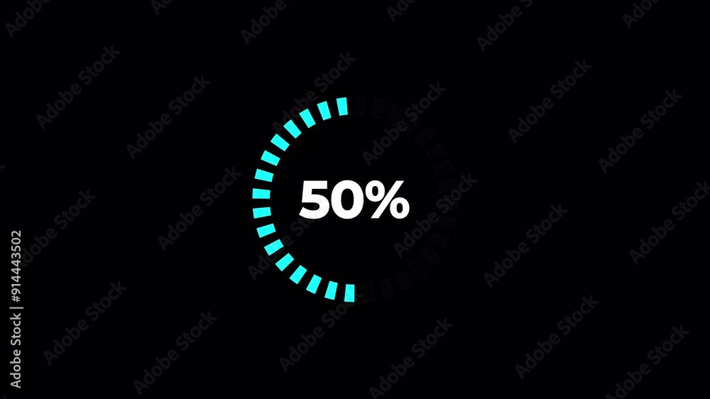 progress circle from 0 to 100% animation with alpha channel, white loading bar animate on a background, 4k Video, circle loading progress circle from 0 to 100% animation with alpha channel, white loading bar animate on a background, 4k Video, circle loading