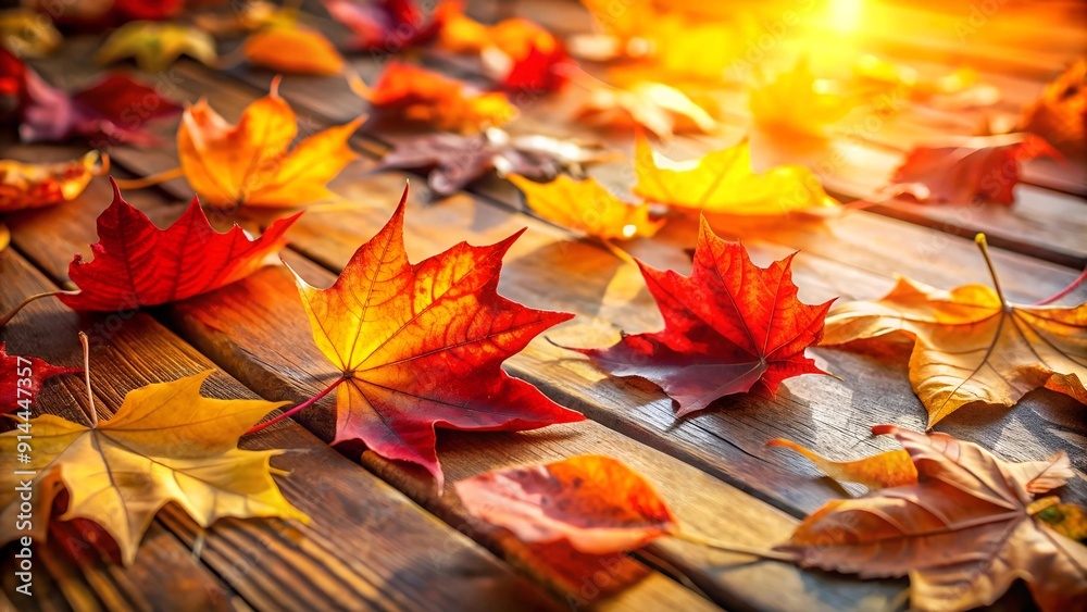Golden Hues of Autumn: A Still Life of Fallen Leaves AI Generated Golden Hues of Autumn: A Still Life of Fallen Leaves AI Generated