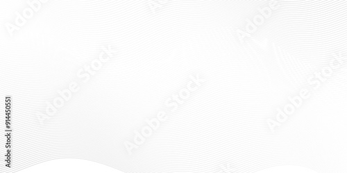 Glowing flow abstract white blend digital wave lines and technology transparent background. Minimal carve wavy white and gray flowing wave lines and glowing moving lines. Futuristic sound wave line.
