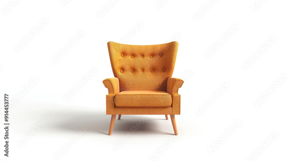 Chair alone on white background. Clipping path included. Chair alone on white background. Clipping path included.