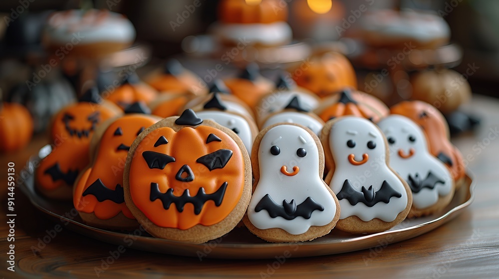 Halloween Gingerbread Cookies Halloween Gingerbread Cookies