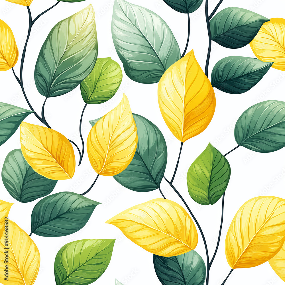 Seamless Leaf Texture Seamless Leaf Texture