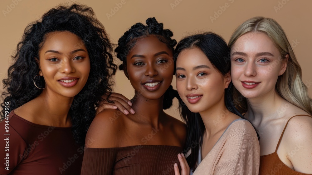 The diverse group of friends The diverse group of friends