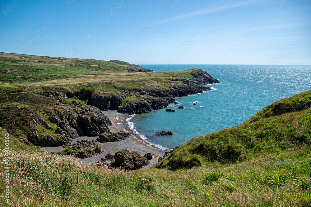 Landscape photography of a lagoon on a rocky coast; wave; viewpoint; scenic; seascape; destination; sunny; sky; hill; boulder; rock; stone; travel; Scotland; UK; Portpatrick Landscape photography of a lagoon on a rocky coast; wave; viewpoint; scenic; seascape; destination; sunny; sky; hill; boulder; rock; stone; travel; Scotland; UK; Portpatrick