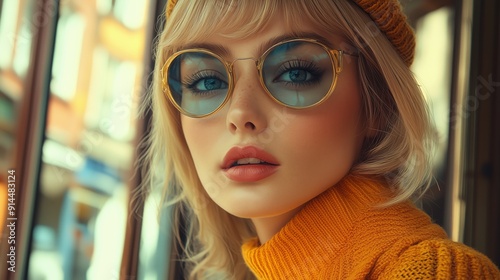 Swinging London in the 60s with a primary focus on female models	