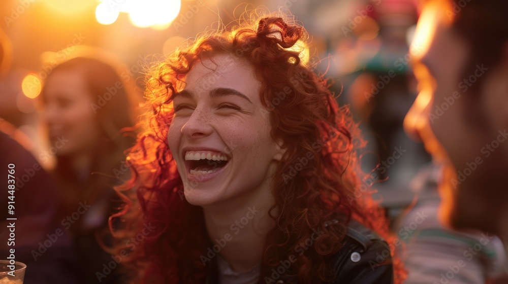 The Woman's Radiant Smile The Woman's Radiant Smile