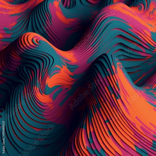 Vibrant digital art for a variety of uses.AI Generation.
