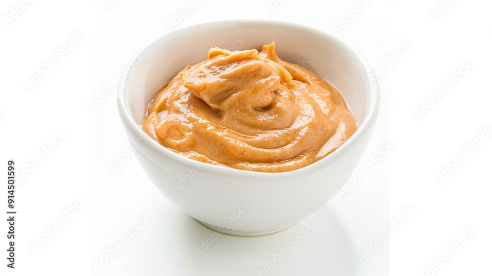 white bowl with chipotle aioli white bowl with chipotle aioli