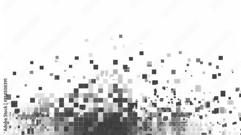 Fototapeta premium abstract background with cubes