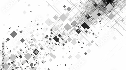 abstract background with cubes