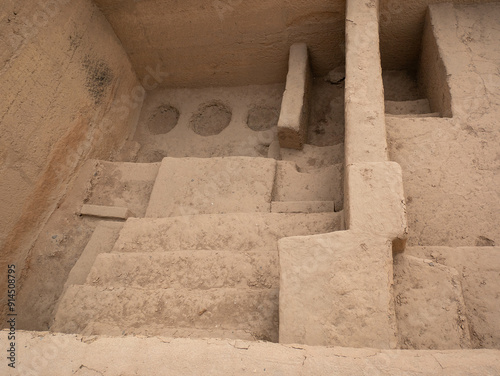 Holes Inside the Archaeological Site Known as 