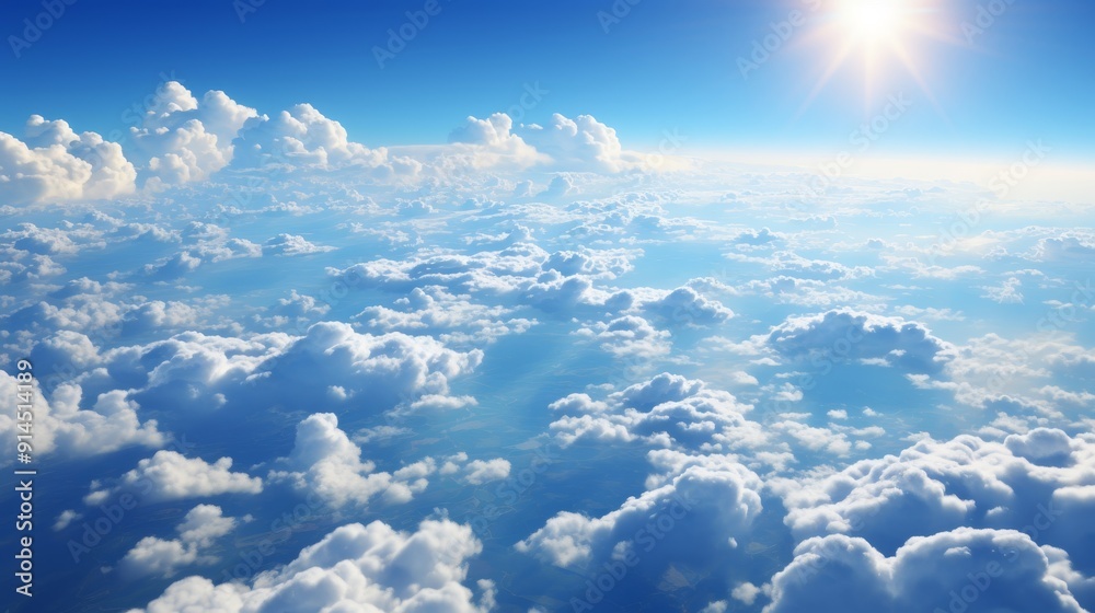 Beautiful cloud formations and blue sky landscapes. Beautiful cloud formations and blue sky landscapes.