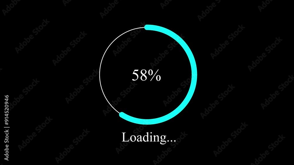 Loading bar, loading screen with loading video bar,Loading bar ...
