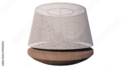 Illustration of a sleeping lamp, as lighting when sleeping at night to increase comfort while sleeping