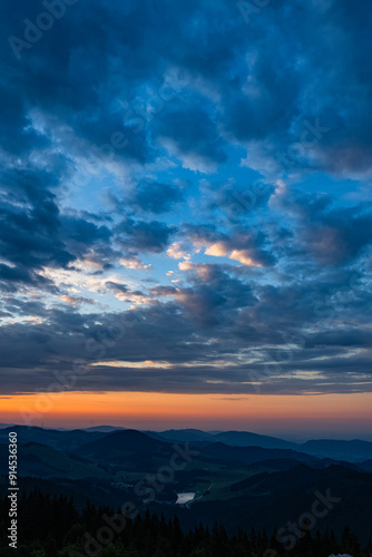 Hochlantsch Sonnenaufgang - Teichalm - Almenland - Oststeiermark photo