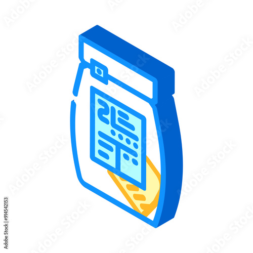 class physical evidence crime isometric icon vector. class physical evidence crime sign. isolated symbol illustration