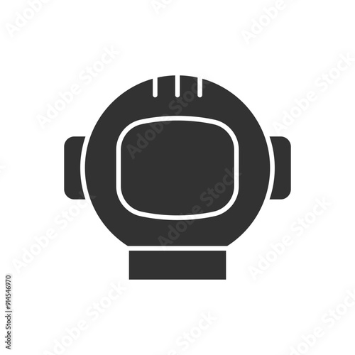 Space Helmet Icon Sign Symbol