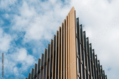 Fotografie Abstract detail of a modern architecture building