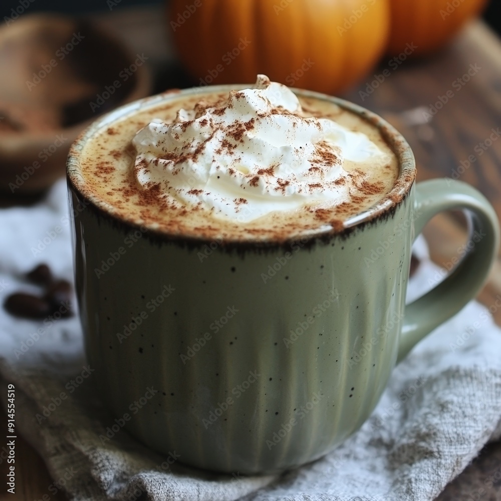 Cozy Pumpkin Spice Latte Autumn Vibes Cozy Pumpkin Spice Latte Autumn Vibes