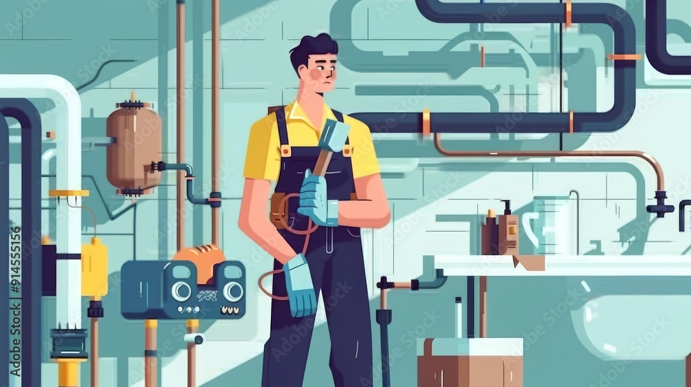 person working person working