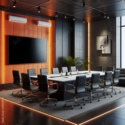 Modern conference room