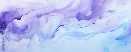 Abstract watercolor paint background light blue with liquid fluid texture for background, banner