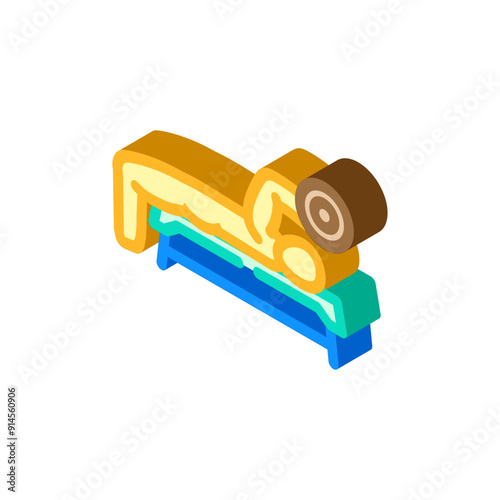 sumo squats fitness exercise leg isometric icon vector. sumo squats fitness exercise leg sign. isolated symbol illustration