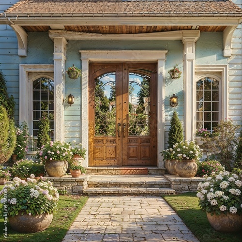 Door of a house