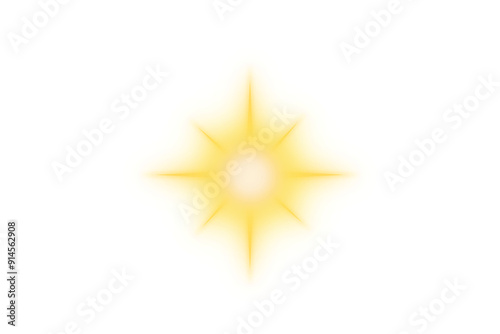 Shiny glow light effects isolated on transparent background. glowing light overlay. Golden sparks special light effect. Starlight. Galaxy, Space overlays. Design elements. PNG. Vector illustration