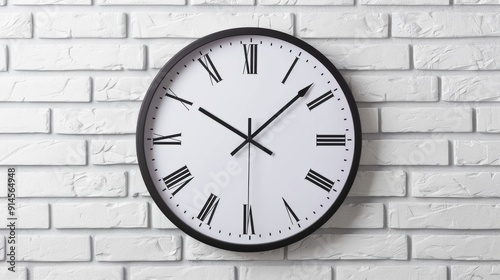 Wallpaper Mural wall clock on a wall Torontodigital.ca