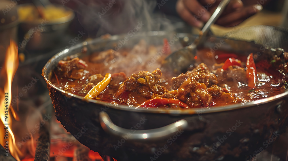 Fototapeta premium Indian Cuisine, Rogan Josh