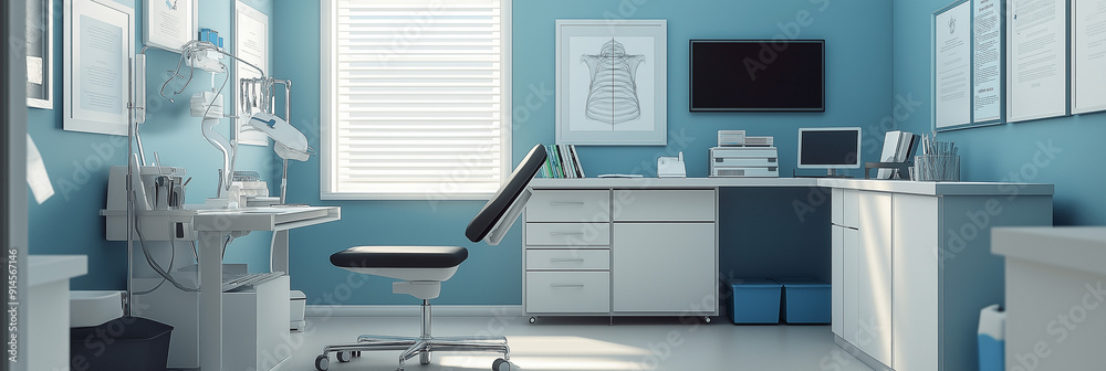 Medical office with modern equipment Medical office with modern equipment
