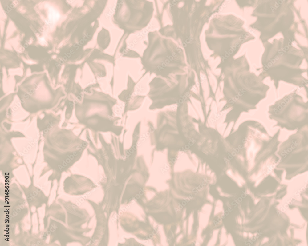 Gothic style seamless pattern with soft blurry roses flowers bouquet, demon skulls, witch hands. Halloween themed graphic print for clothing, fabric, wallpaper, home decor, wrapping paper Gothic style seamless pattern with soft blurry roses flowers bouquet, demon skulls, witch hands. Halloween themed graphic print for clothing, fabric, wallpaper, home decor, wrapping paper