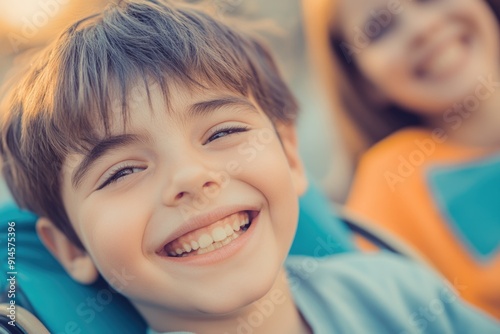 Joyful Child in Wheelchair at School - Inclusivity and Happiness in Education