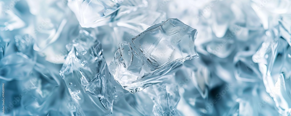 Transparent Ice Texture Background, 4K hyperrealistic photo Transparent Ice Texture Background, 4K hyperrealistic photo