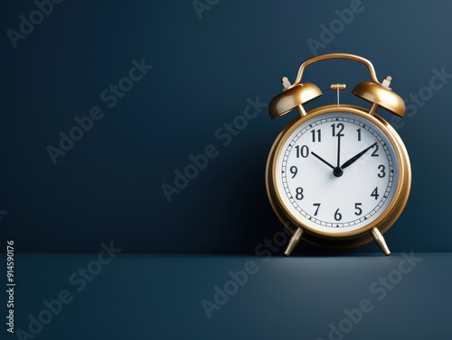 alarm clock on background time management alarm bell waking up sleep sleeping concept hour ringing timer design