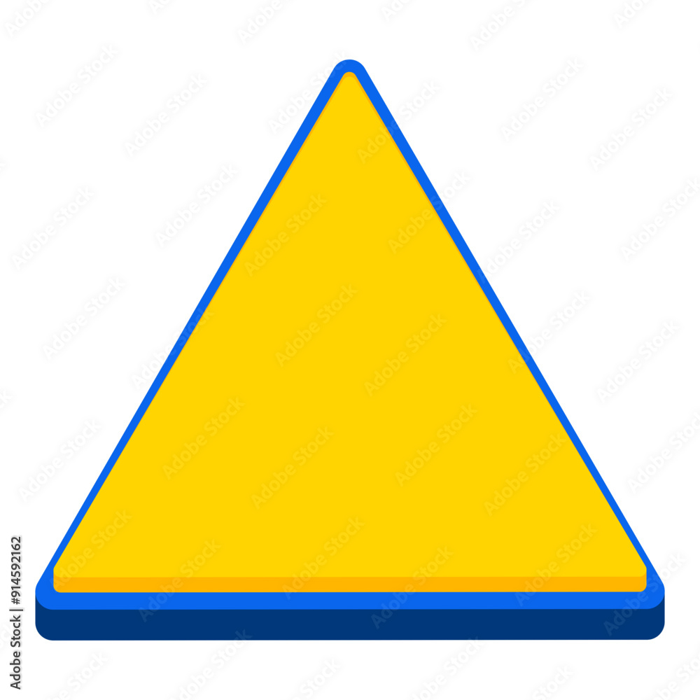 Yellow Button Triangle Text Box Yellow Button Triangle Text Box