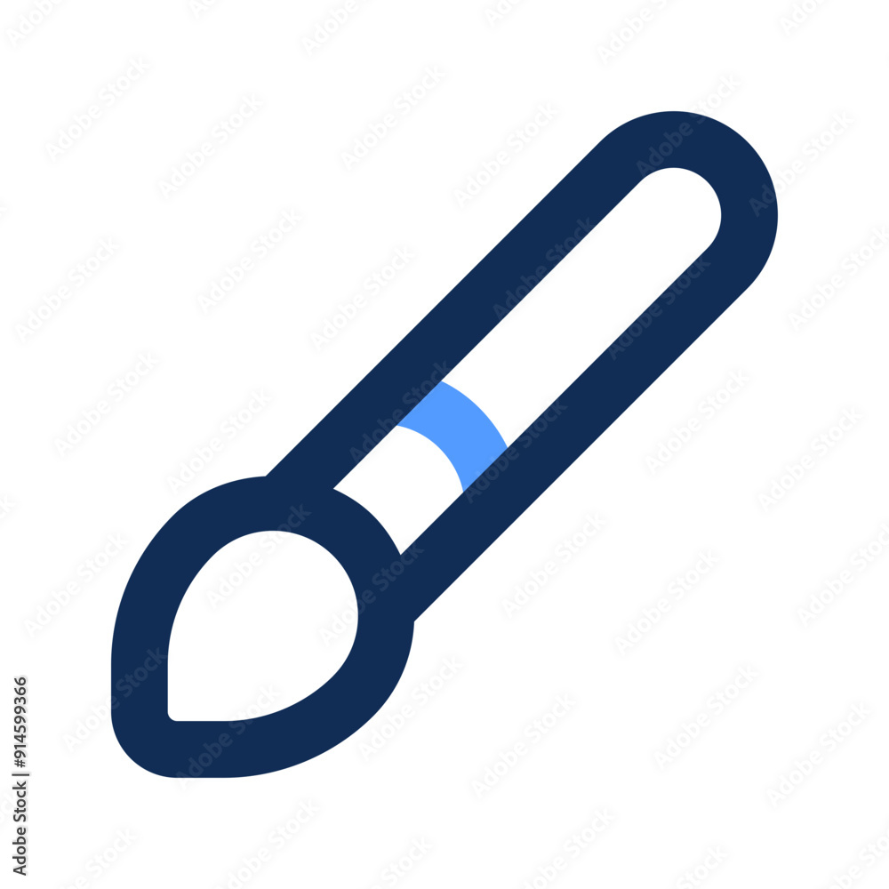 paint brush outline color icon paint brush outline color icon