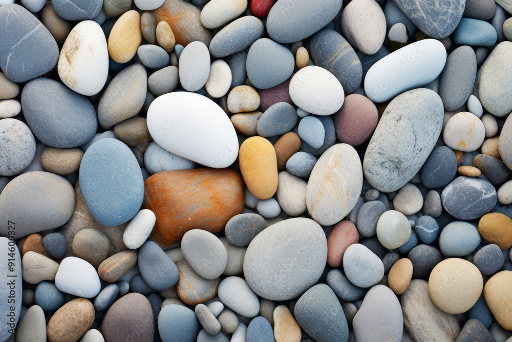 Processed collage of sea shore pebbles texture. Background for banner, backdrop or texture Processed collage of sea shore pebbles texture. Background for banner, backdrop or texture